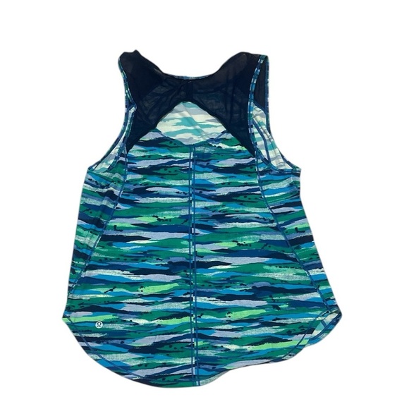 Lululemon Sculpt Tank Running Mesh Striped Tank - Picture 8 of 8